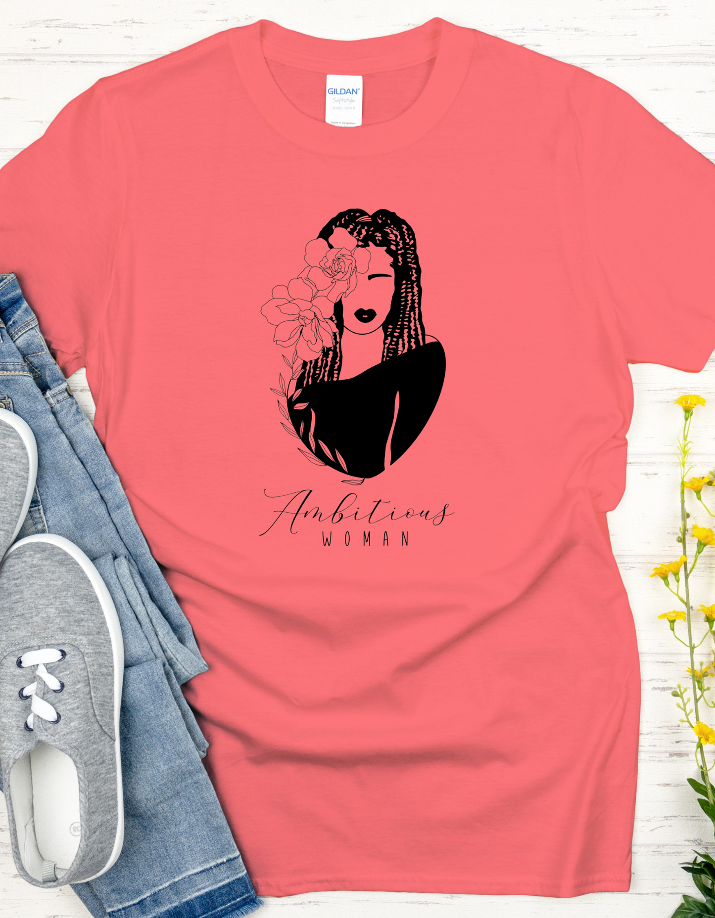 BE-U-TIFUL AMBITIOUS WOMAN T-Shirt