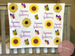 Butterfly/Sunflower Baby Blanket